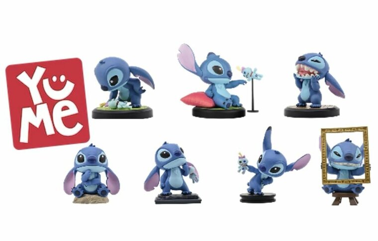 STITCH - Art Gallery Series - Assortiment 6 Figures Blind Box