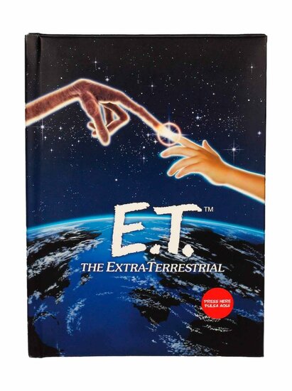 E.T. - E.T. - Notebook with Light &quot;15x25x3cm&quot;