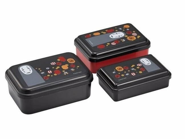 SPIRITED AWAY - No Face &amp; Lanternes - 3 Bento Box Set