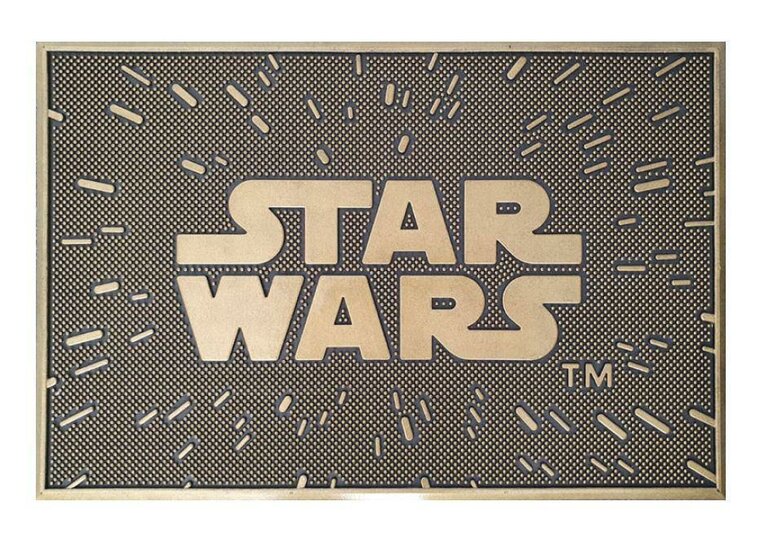 STAR WARS - Logo - Rubber Doormat &#039;40x60cm&#039;