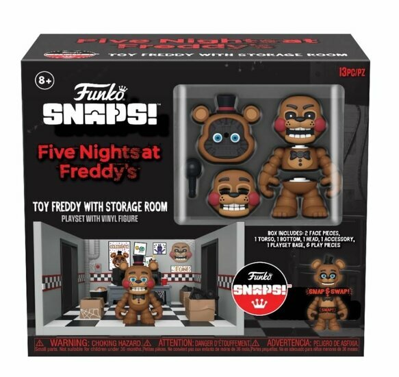 FNAF - Security Room - Snap Playset Funko
