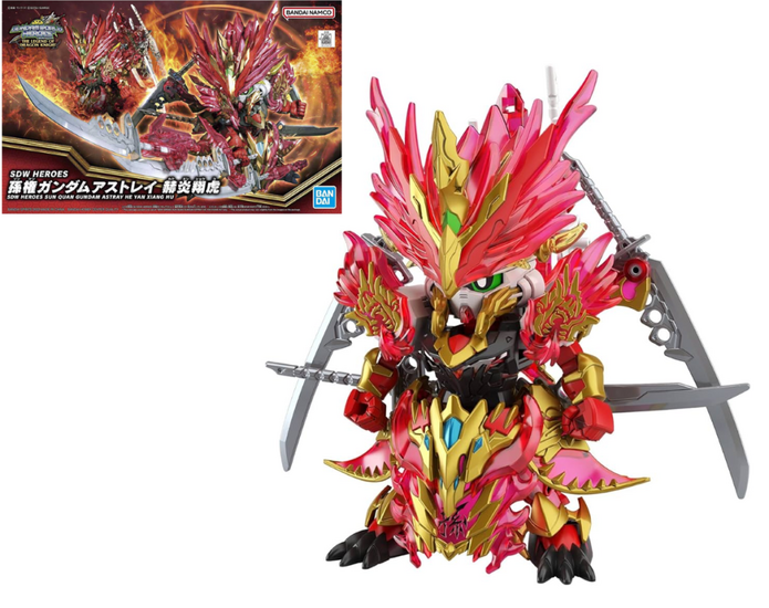 SDW - Heroes Sun Quuan Gundam Astray He Yan Xiang Hu - Model Kit