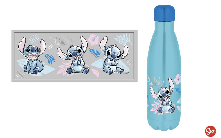 STITCH - Watercolor Blue - Stainless Steel Bottle 780ml