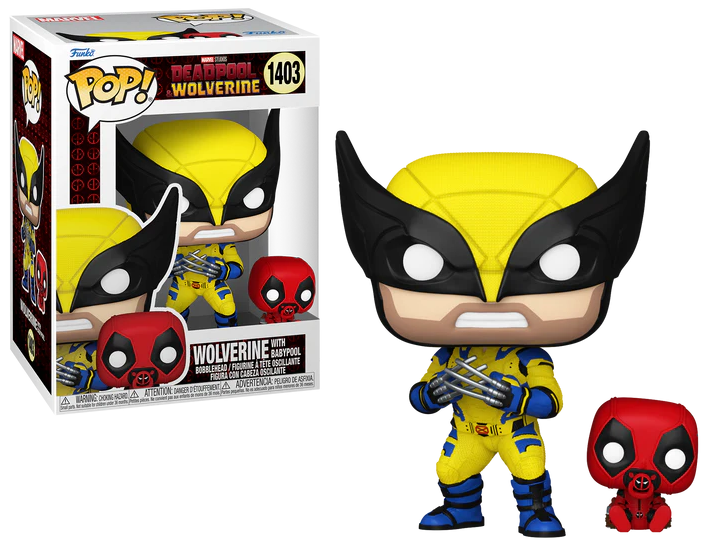 DEADPOOL 3 - POP &amp; Buddy N? 1403 - Wolverine with Babypool