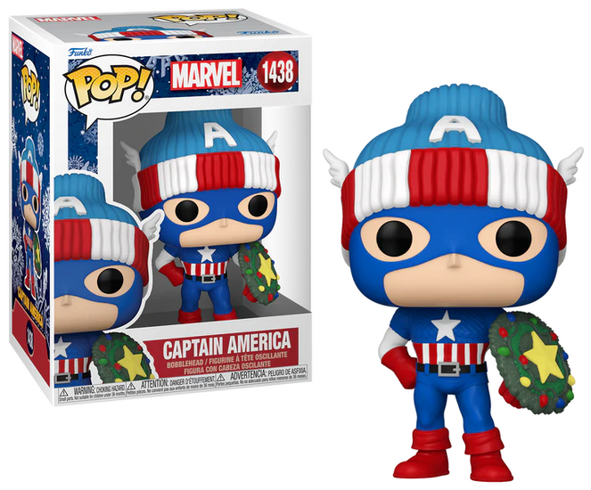 HOLIDAY &#039;24 - POP Marvel N? 1438 - Captain America