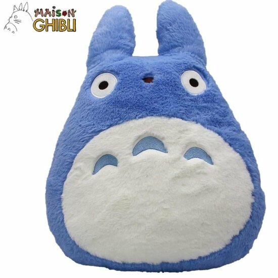 MY NEIGHBOR TOTORO - Blue Totoro - Cushion Nakayoshi 42 x 32 x 11cm