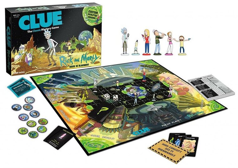 CLUEDO - Rick &amp; Morty (FR)