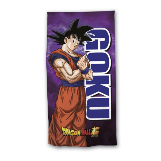 DRAGON BALL SUPER - Goku - Beach Towel 100% Polyester - 70x140cm