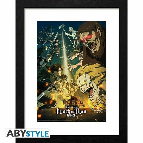ATTACK ON TITAN - Season 4 key art 3 - Collector Print &#039;30x40cm&#039;