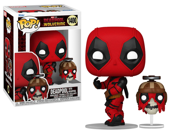 DEADPOOL 3 - POP &amp; Buddy N? 1400 - Deadpool with Headpool