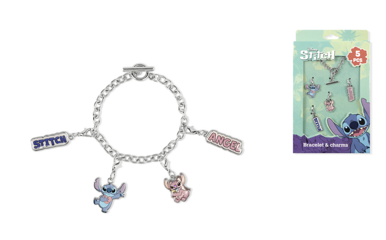 STITCH - Bracelet Set with Charms