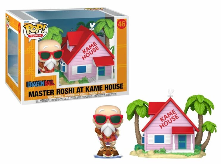 DRAGON BALL - POP TOWN N? 46 - Kame House With Master Roshi