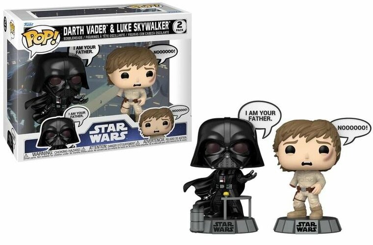 STAR WARS - POP - 2 Pack Darth Vader &amp; Luke