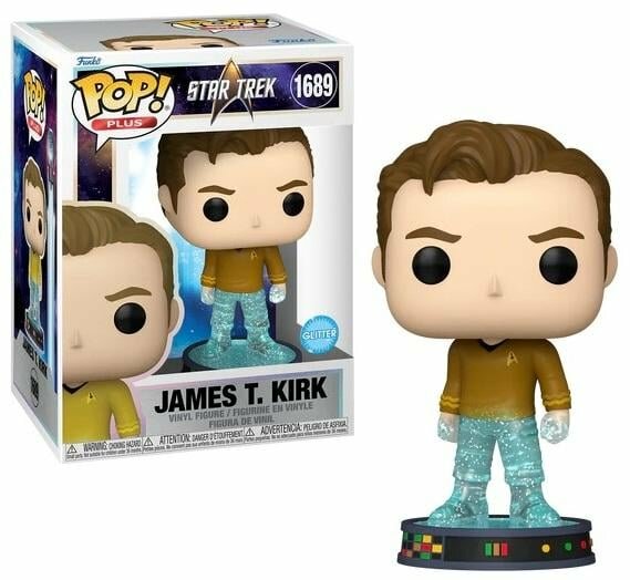 STAR TREK TRANSPORTER - POP Plus N? 1689 - Kirk (Glitter)