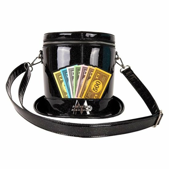 HASBRO - Monopoly &quot;Top Hat&quot; - Crossbody bag Loungefly