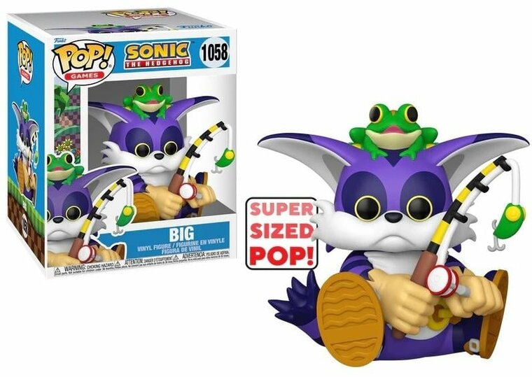 SONIC - POP Super 6&#039;&#039; N? 1058 - Big the Cat with Froggy