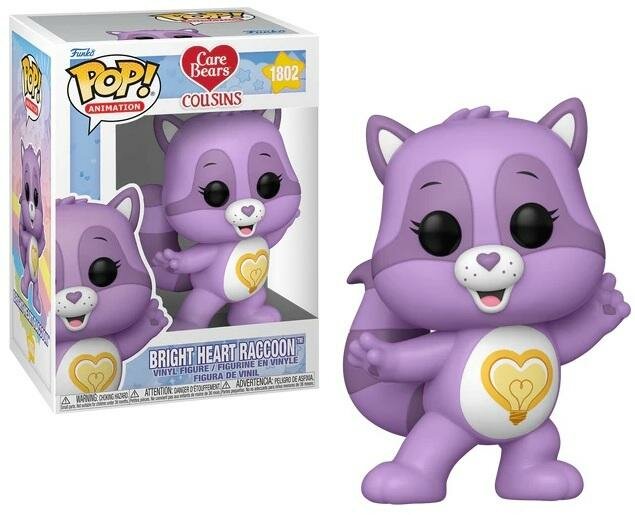 CARE BEAR COUSINS - POP Animation N? 1802 - Bright Heart Raccon