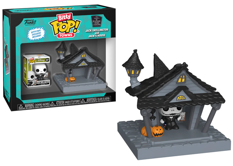 NBX - Bitty Pop Town - Jack Skellington and Jack&#039;s house