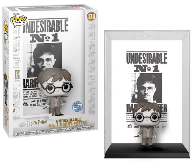 HARRY POTTER - POP Display Case N? 175 - Harry &quot;Wanted Poster&quot;