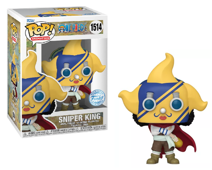 ONE PIECE - POP Animation N? 1514 - Sniper King with Chase