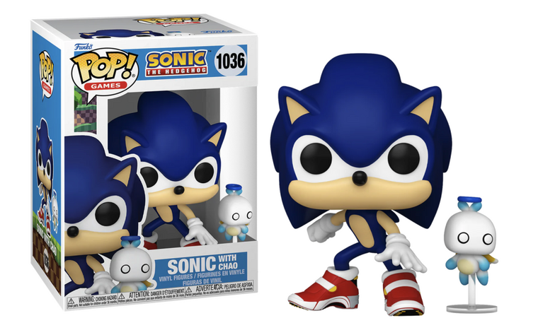 SONIC - POP &amp; Buddy N? 1036 - Sonic with Chao