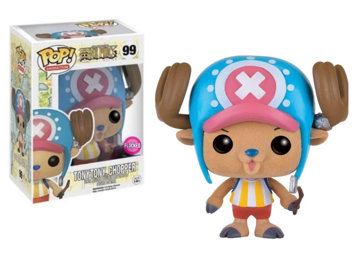ONE PIECE - POP Animation N? 99 - Chopper (Flocked)