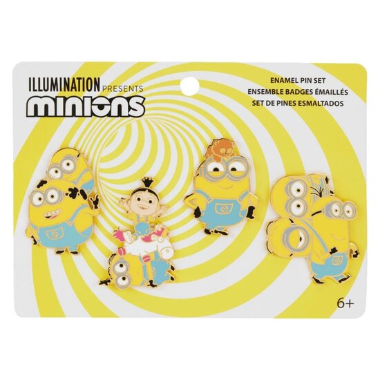 DESPICABLE ME - Variety - 4 Pins Set