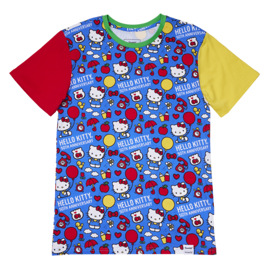 HELLO KITTY - 50th Anniversary - T-Shirt Unisex Loungefly (L)