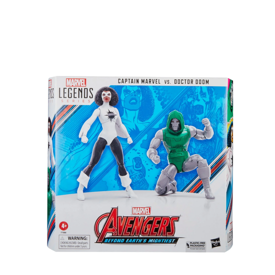MARVEL - Captain Marvel VS Doctor Doom - Figure Legend Series 15cm