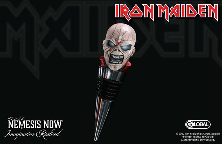 IRON MAIDEN - The Trooper - Bottle Stopper 10cm