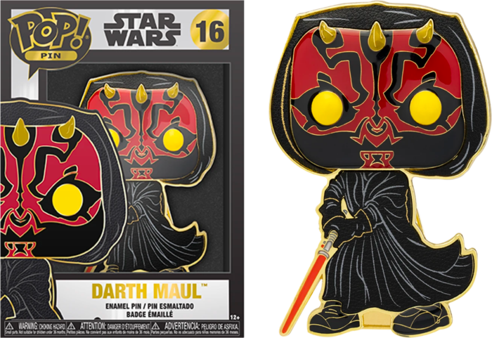 STAR WARS - Pop Large Enamel Pin N? 16 - Darth Maul