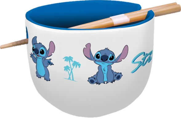 STITCH - Ramen Bowl with Chopstick - 450 ml