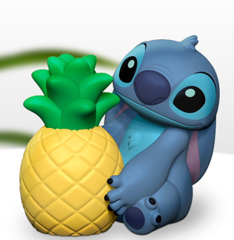 LILO &amp; STITCH - Stitch and Pineapple - Salt and Pepper Shakers Set