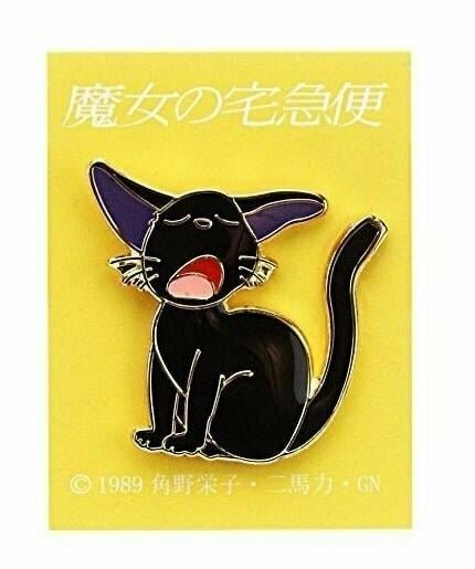 KIKI&#039;S DELIVER YSERVICE - Jiji yawns - Pins 4x3cm