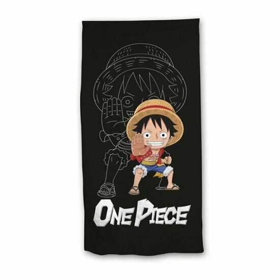 ONE PIECE - Luffy &quot;Chibi&quot; - Beach Towel 70x140cm