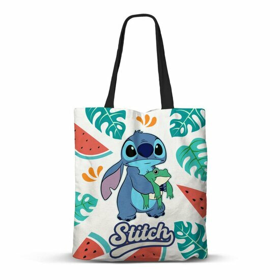 STITCH &amp; Frog - Totebag &#039;40x30x1cm&#039;