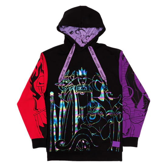 DISNEY - Villains - Hoodie Unisex Loungefly (M)