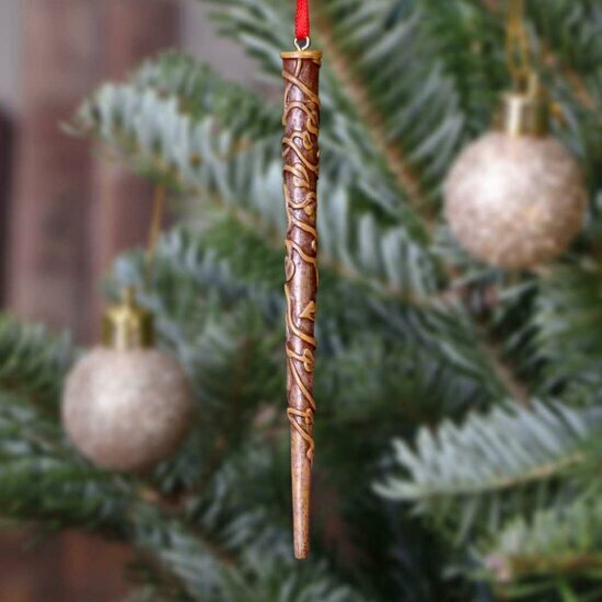 HARRY POTTER - Hermione&#039;s Wand - Stocking Ornament 15.5cm
