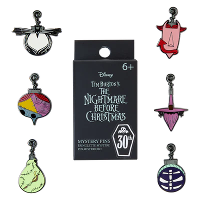 NBX - Funko Blind Box Enamel Pins - Ornaments - 12 pcs