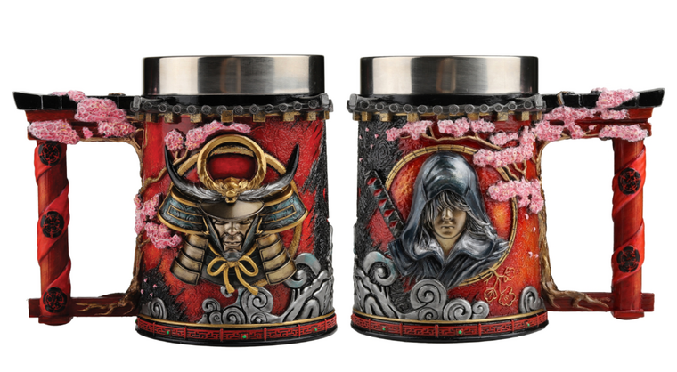 ASSASSIN&#039;S CREED SHADOWS - Naoe and Yasuke - Tankard 16.5cm