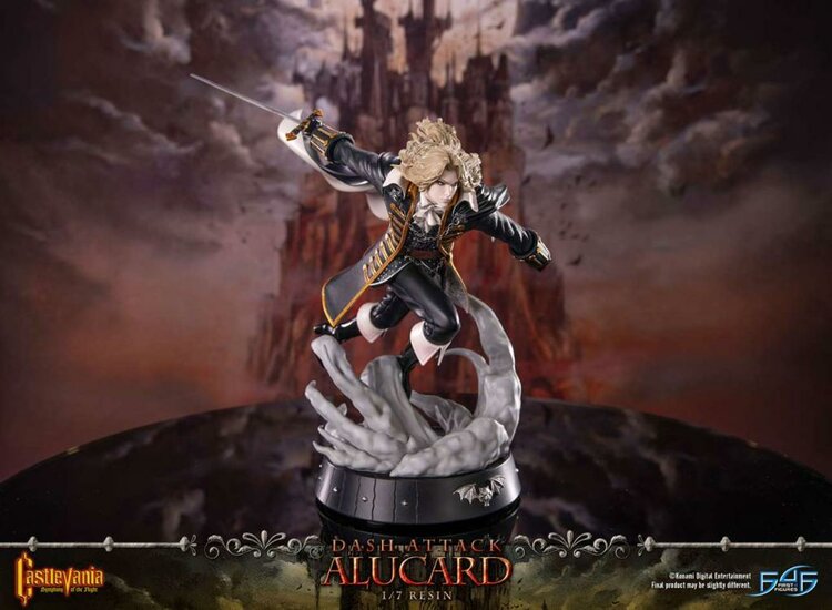 CASTLEVANIA SYMPHONY OF THE NIGHT - Alucard - Statue 30cm