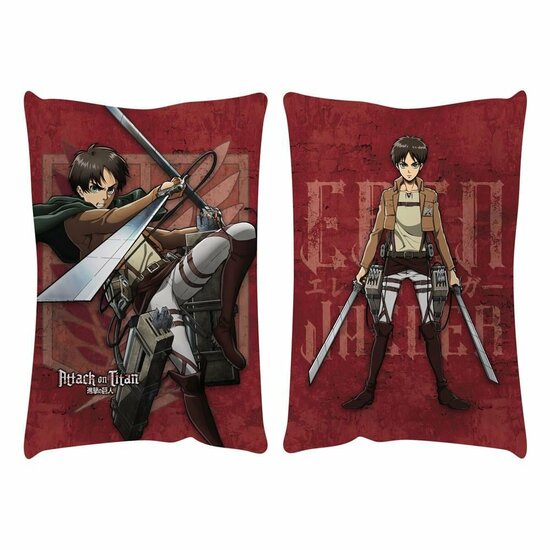 ATTACK ON TITAN - Eren Jaeger - Pillow &#039;50x35cm&#039;