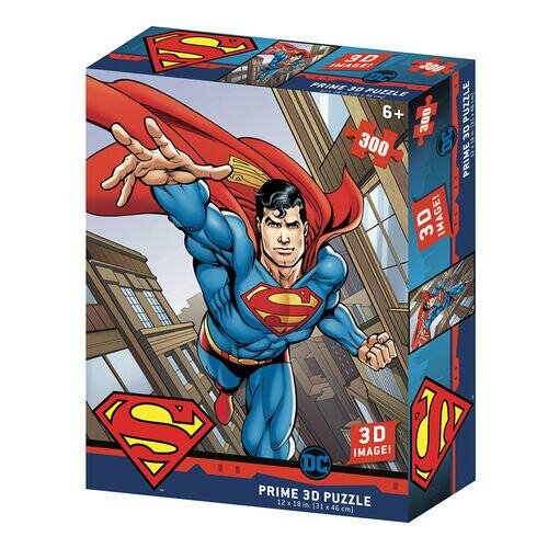 SUPERMAN - Lenticular Puzzle 3D 300P &#039;46x31cm&#039;