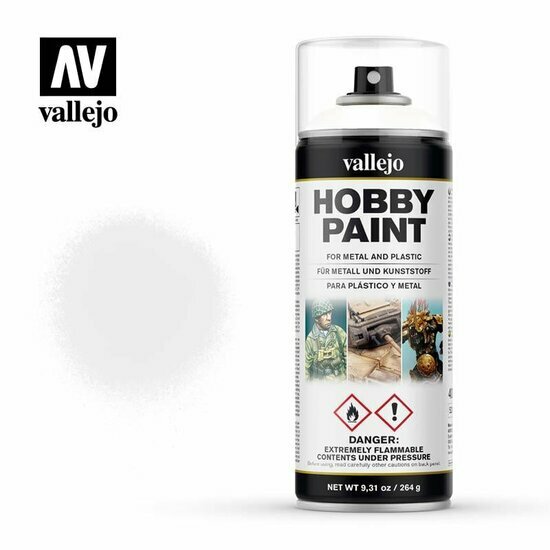 GUNDAM ACC - Aerosol Primer 400ml - Matte White Acrylic