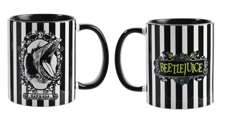 BEETLEJUICE - Black&amp;White - Barbara - Inner Colored Mug - 312 ml