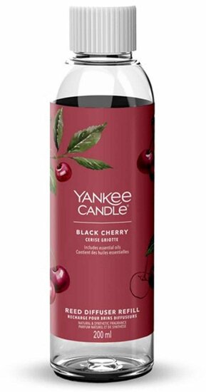 Yankee Candle Geurstokjes Navulling Black Cherry