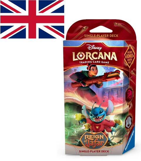 DISNEY - Lorcana - Trading Cards Starters Mulan/Stitch Chapter 8 - EN