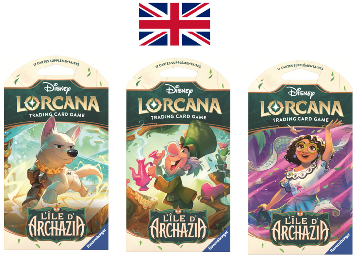 DISNEY - Lorcana - Trading Cards Booster Sleeved Chapter 7 - EN