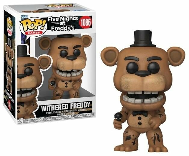 FIVE NIGHTS AT FREDDY&#039;S - POP Games N? 1086 - Withered Freddy