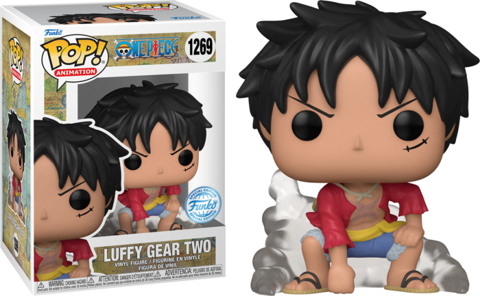 ONE PIECE - POP Animation N? 1269 - Luffy Gear Two With Chase